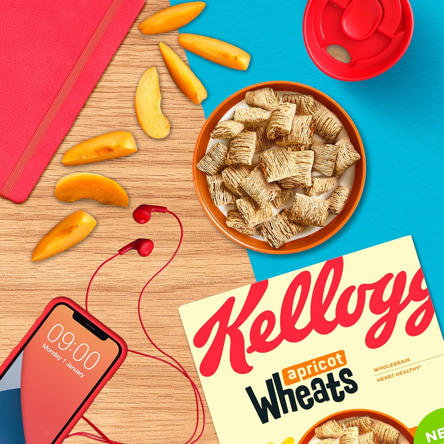 Kellogg's Kellogs Cereal Wheats Apricot 500g : Amazon.co.uk: Grocery