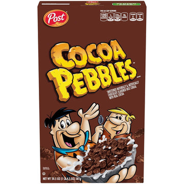 Post Cocoa Pebbles Gluten Free Cereal, 20.5 Ounce (Pack of 10)