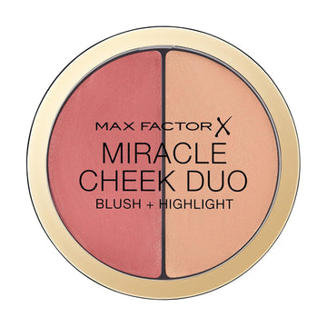 Max Factor Miracle Cheek Duo, 20 Brown Peach And Champagne, 11G