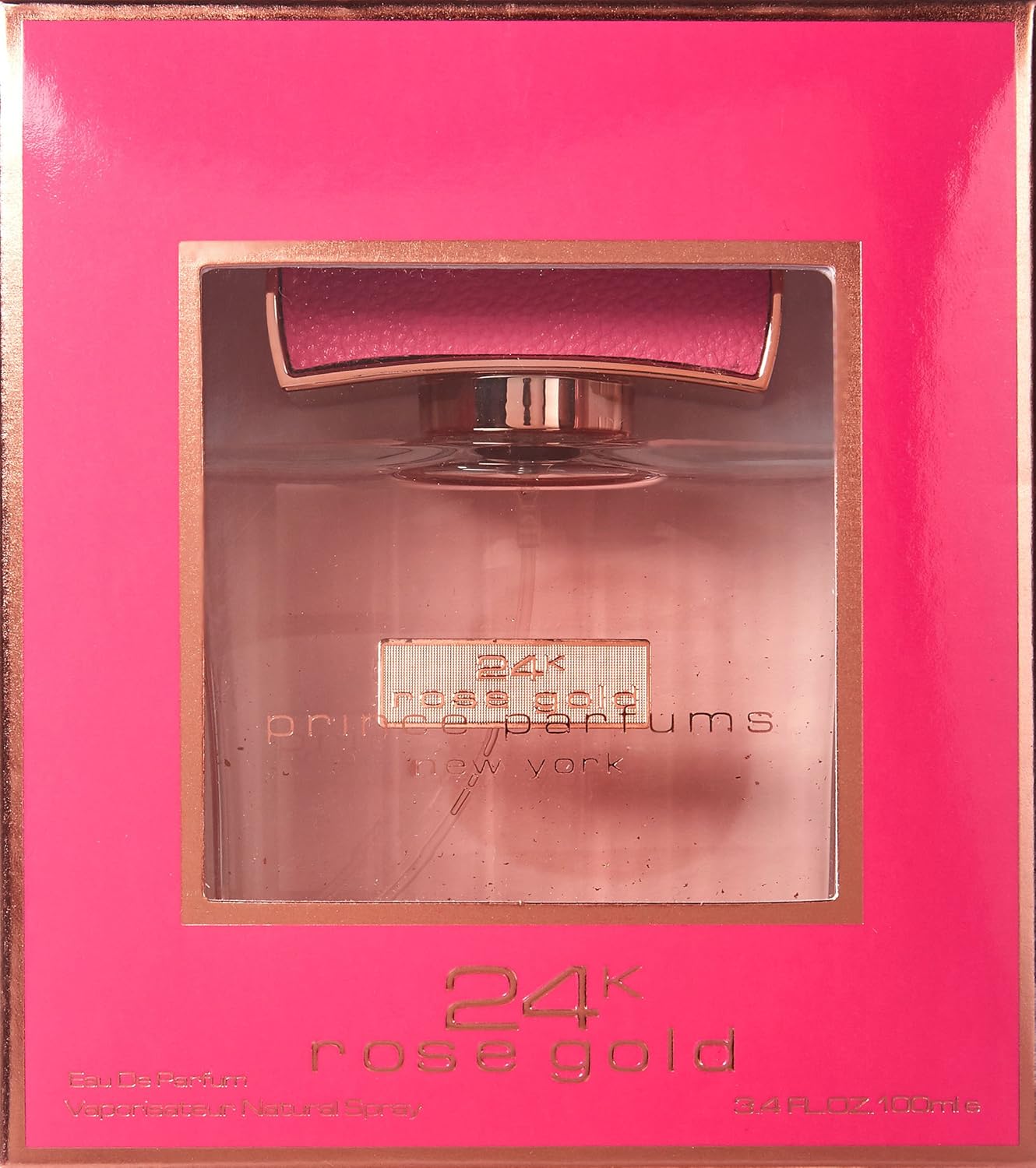 24K Rose Gold Eau De Parfum Spray, 3.4 Ounce