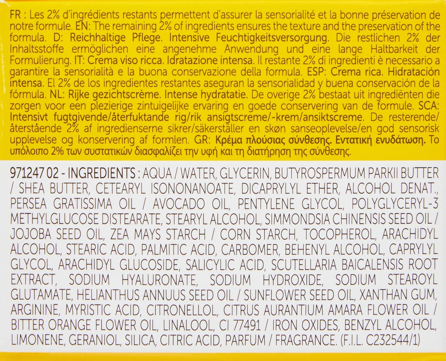 Decleor Neroli Bigarade Rich Day Cream 50Ml