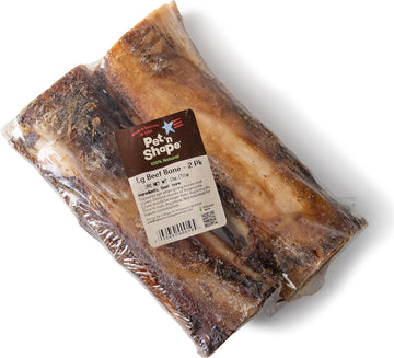 Pet 'N Shape Beef Bone Dog Treats - Made & Sourced In The Usa Chewz - Large, 2 Count