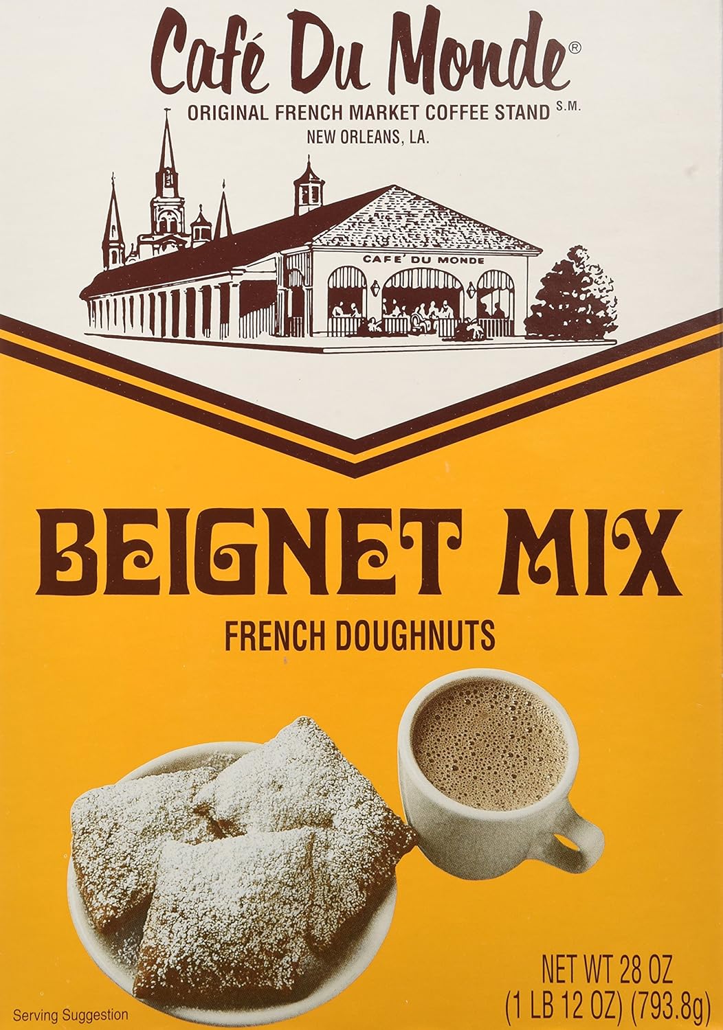 Cafe Du Monde Mix Beignet Mix, 28 Oz, Pack Of 2