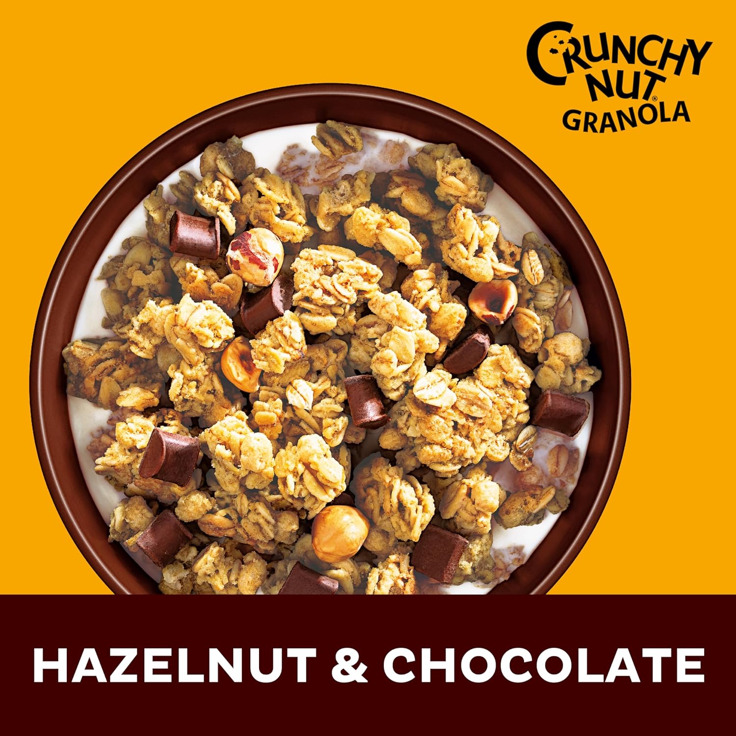 Kellogg's Crunchy Nut Hazelnuts & Chocolate Granola, 600g : Amazon.co.uk: Grocery