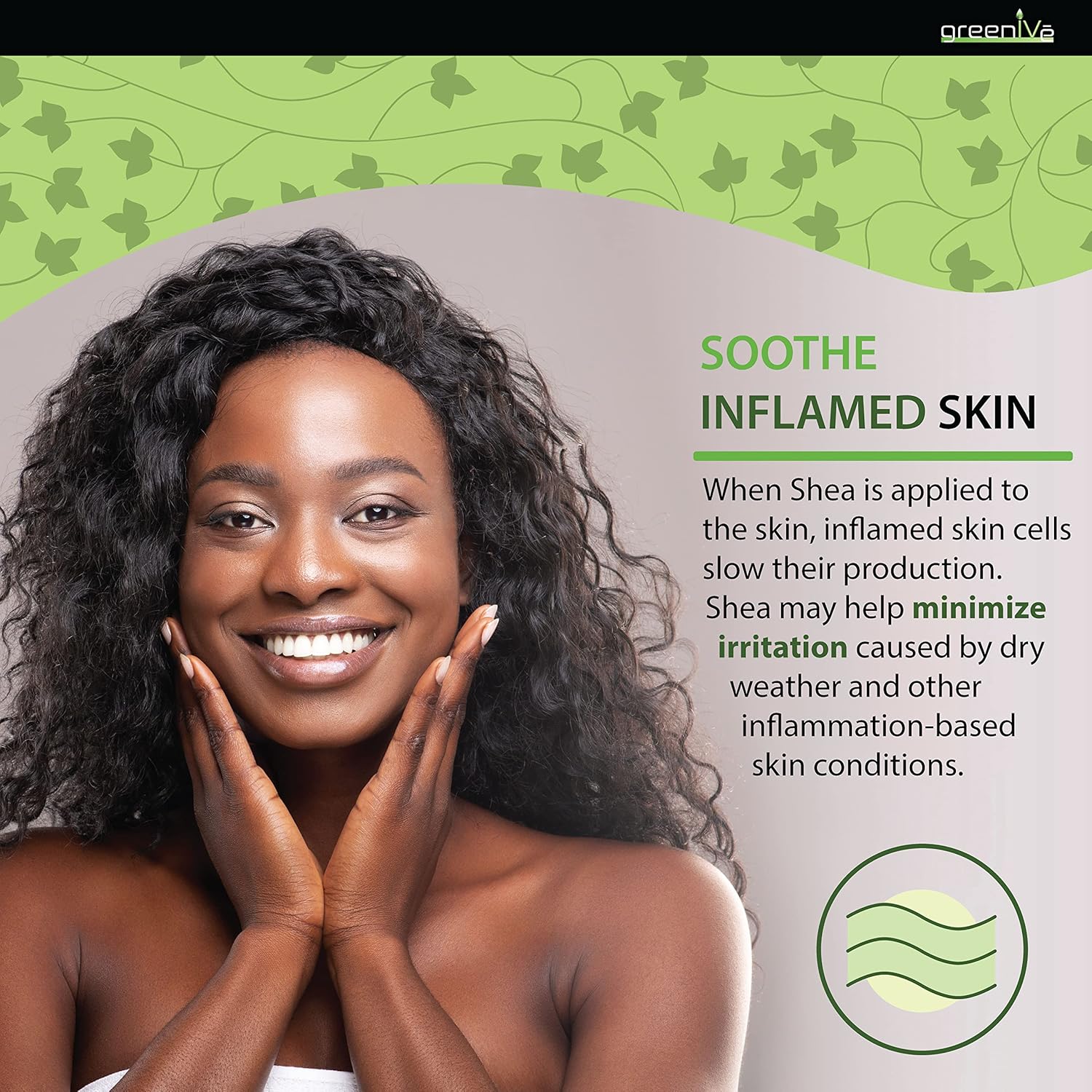 Greenive Shea Butter Raw 100% Pure Organically Grown Ivory Shea For Moisturizing Or Diy Butters, Lotions, Soaps. : Beauty & Personal Care