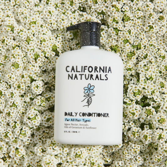 California Naturals Conditioner with Coconut Milk, Vitamin E and More for Dry Hair & Scalp Care in Women & Men, Natural, Vegan, Paraben & Sulfate Free, Color Safe Conditioner, All Hair Types, 12 fl oz