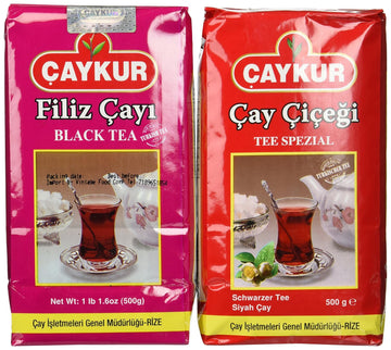 Turkish Black Tea Duo By Caykur - Filiz & Caycicegi