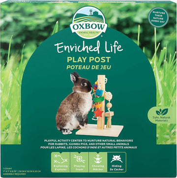 Oxbow Enriched Life Rabbit Play Post Small Breeds