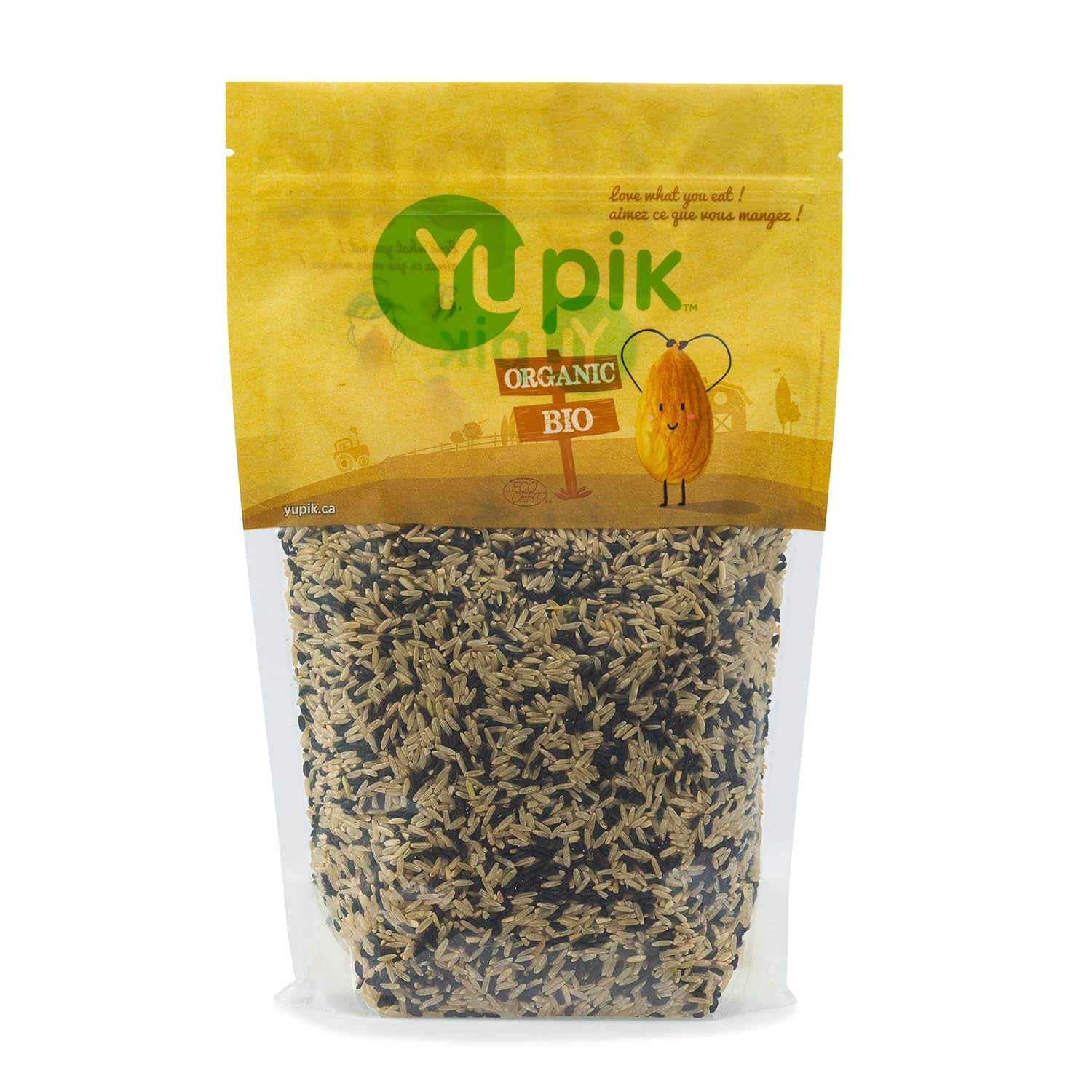 Yupik Organic Ancient Black Rice Blend, 2.2 lb, Non-GMO, Vegan, Pack of 1