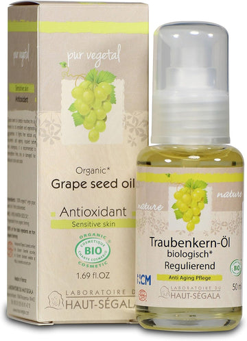 Laboratoire Du Haut-Segala Organic Virgin Grape Seeds Oil, 50 Ml