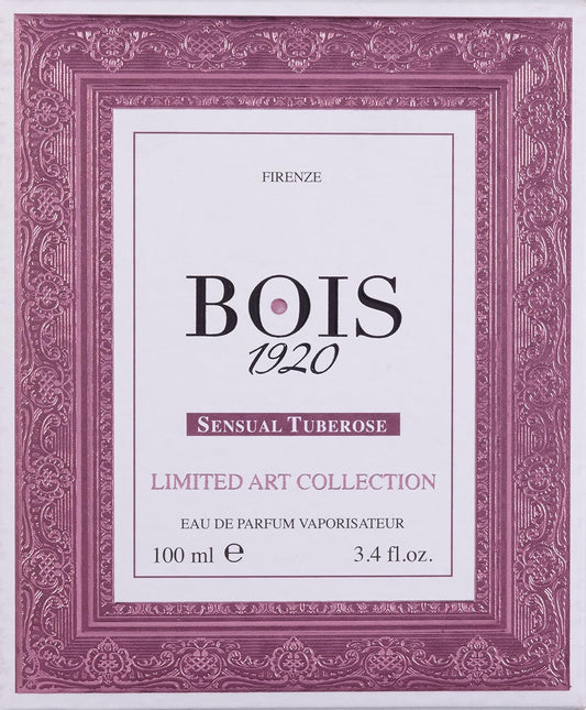 Bois 1920 Sensual Tuberose Limited Art Collection Edp Spray For Unisex, 3.4 Ounce