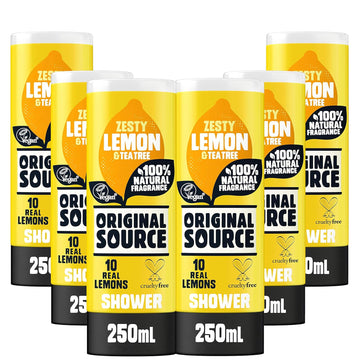 Original Source Lemon And Tea Tree Shower Gel, 250Ml