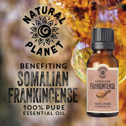 Natural Planet Frankincense Essential Oil 15Ml 100% Pure & Undiluted Therapeutic Grade, Cruelty Free