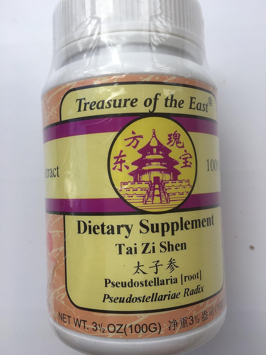 Treasure Of The East, Pseudostellaria Root - Tai Zi Shen (5:1 Concentrated Herbal Extract Granules, 100G) : Health & Household