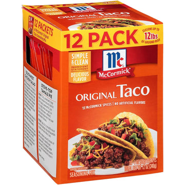 Mccormick Original Taco Seasoning Mix, 12 Oz