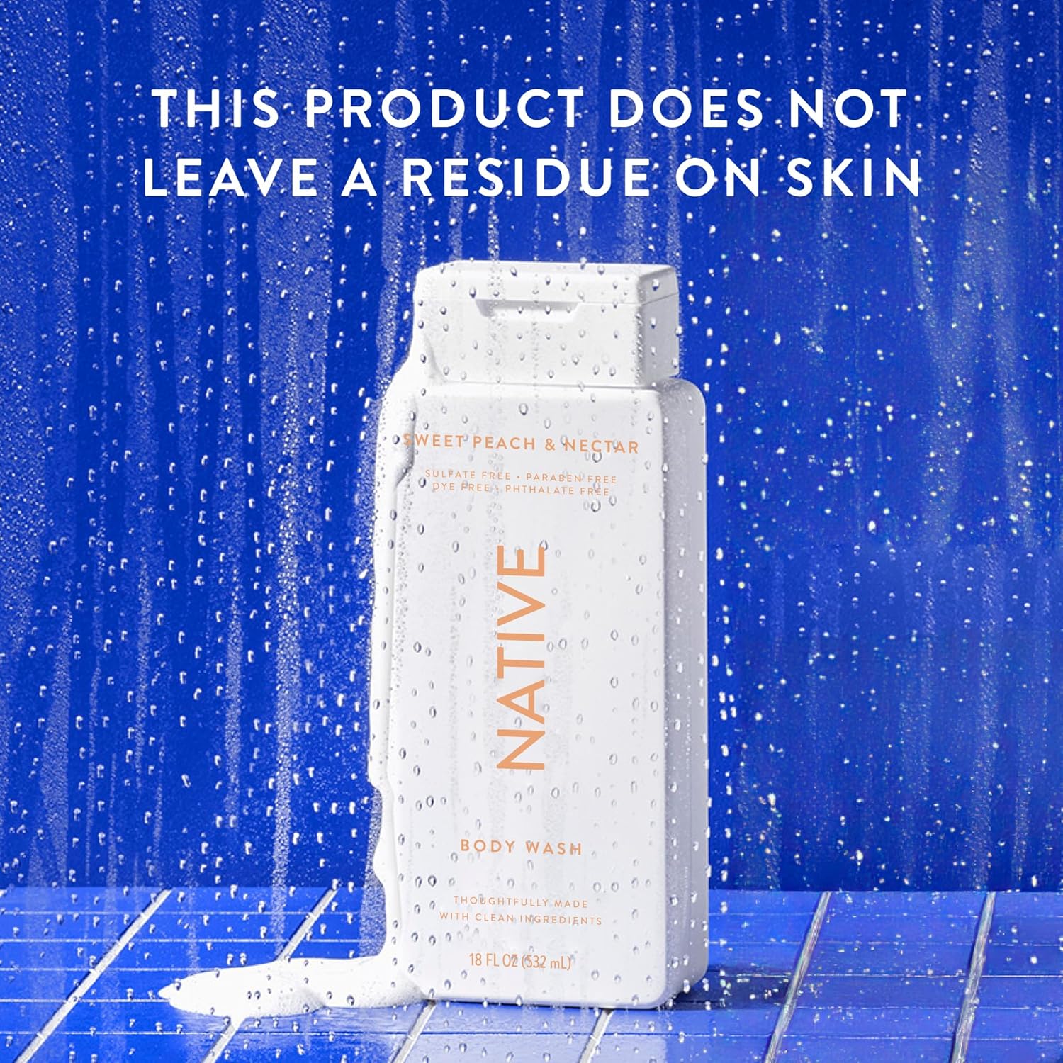 Native Body Wash Contains Naturally Derived Ingredients | For Women & Men, Sulfate, Paraben, & Dye Free Leaving Skin Soft And Hydrating |Aloe & Green Tea 18 Oz - 2 Pk : Beauty & Personal Care