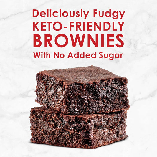 Duncan Hines Keto Friendly Chewy Fudge Brownie Mix, Gluten Free, Zero Sugar Added, 10 oz