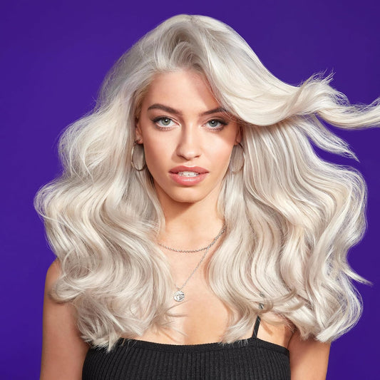 Fudge Professional Purple Toning Shampoo, Travel Size, Clean Blonde Damage Rewind Shampoo, For Blonde Hair, 50 Ml