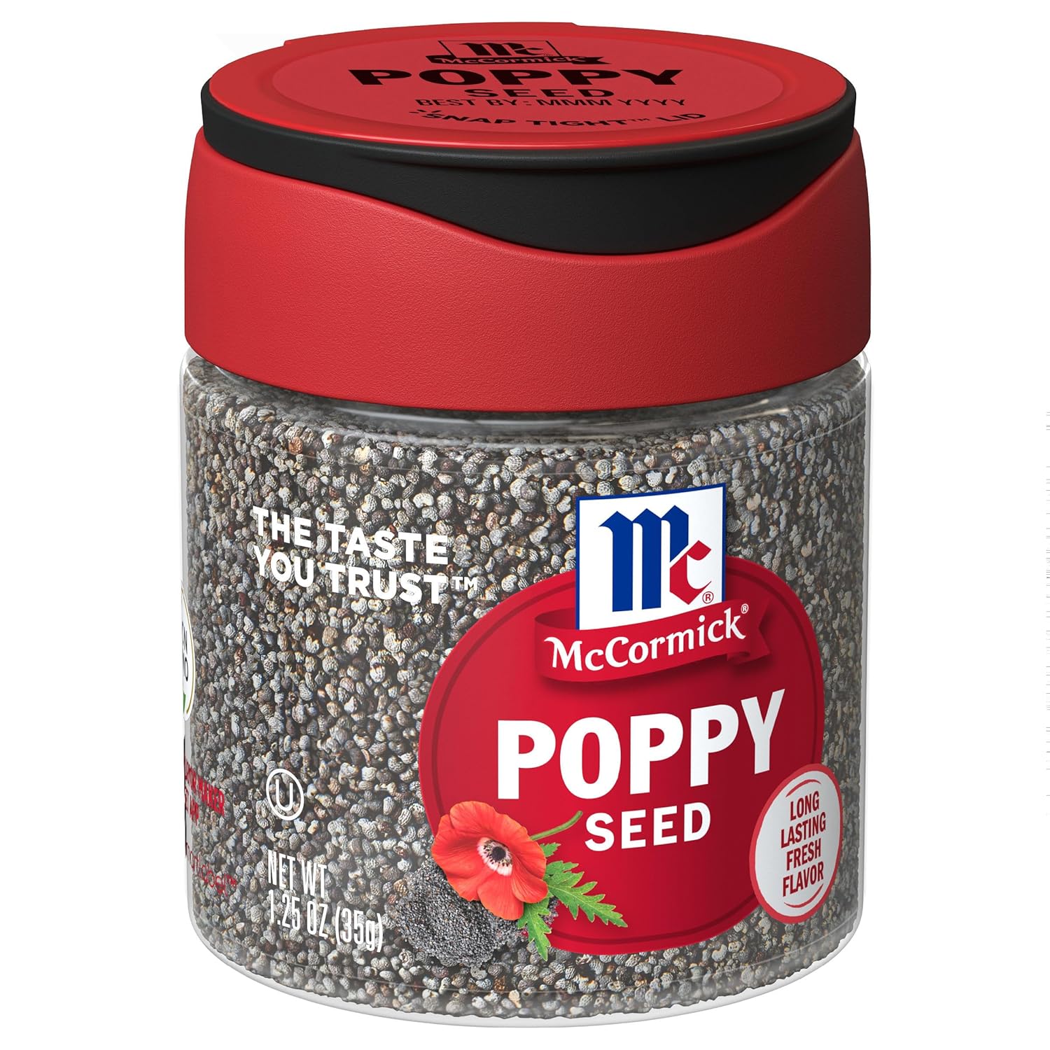 Mccormick Poppy Seed, 1.25 Oz