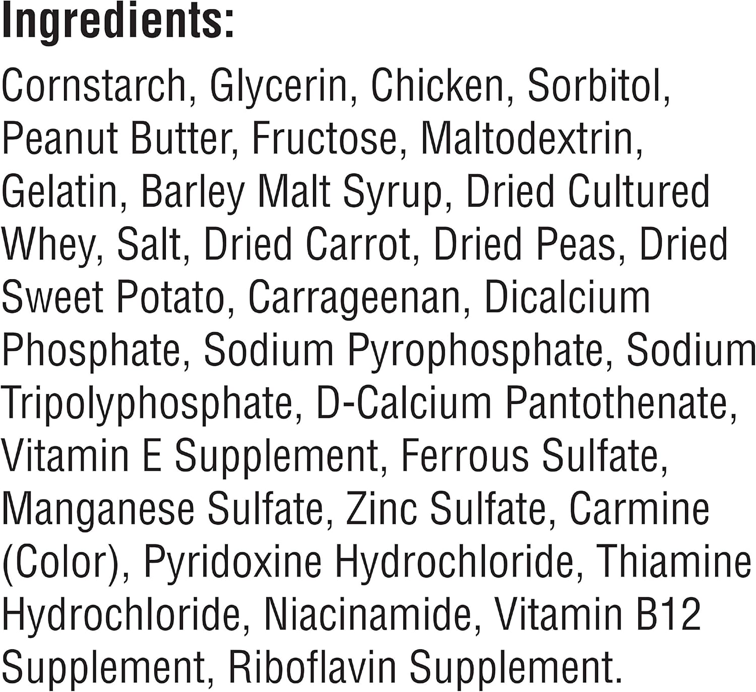 Smartbones with Peanut Butter Mini Chews 30 Count, Rawhide-Free Chews for Dogs, No Artificial Preservatives or Flavors Added, 16.9 OZ (SBPB-00310) : Pet Supplies