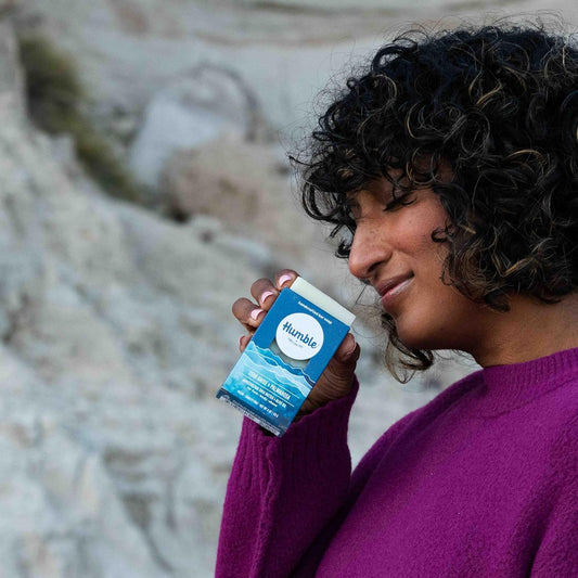 Humble Brands Handcrafted Bar Soap, Organic Cold Processed Soap Bars, Moisturizing Face & Body Cleanser - Patchouli & Copal