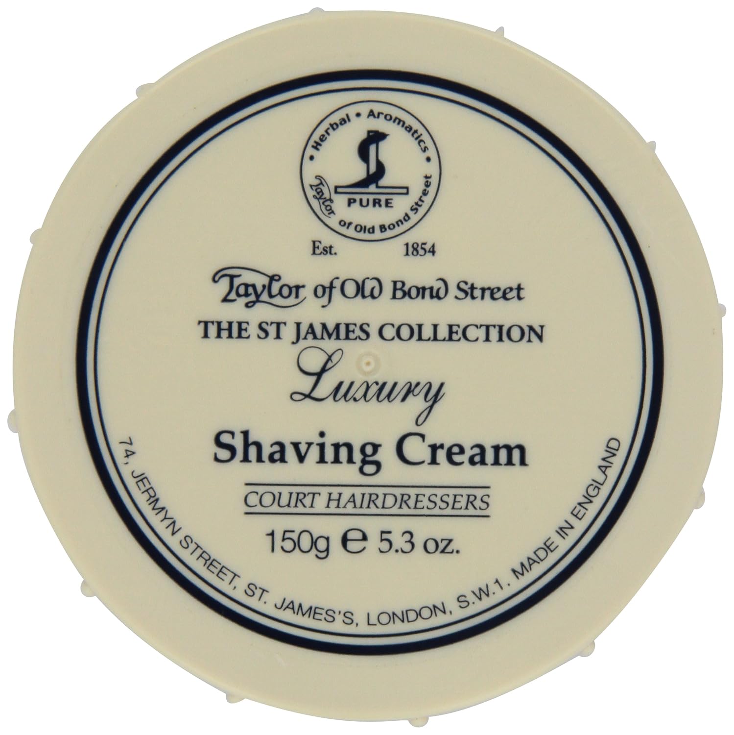 Taylor Of Old Bond Street Luxury Shaving Cream Trio – Sandalwood, Cedarwood, & St James (3 X 150G Bowls) : Beauty & Personal Care