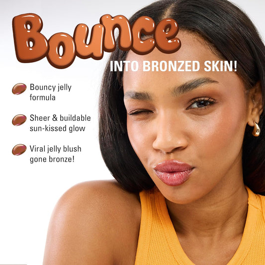 Revolution Jelly Bronzer Tint, Bronzing Makeup For A Sun-Kissed Glow To Cheeks, Vegan & Cruelty-Free, Light Sunkissed, 8G