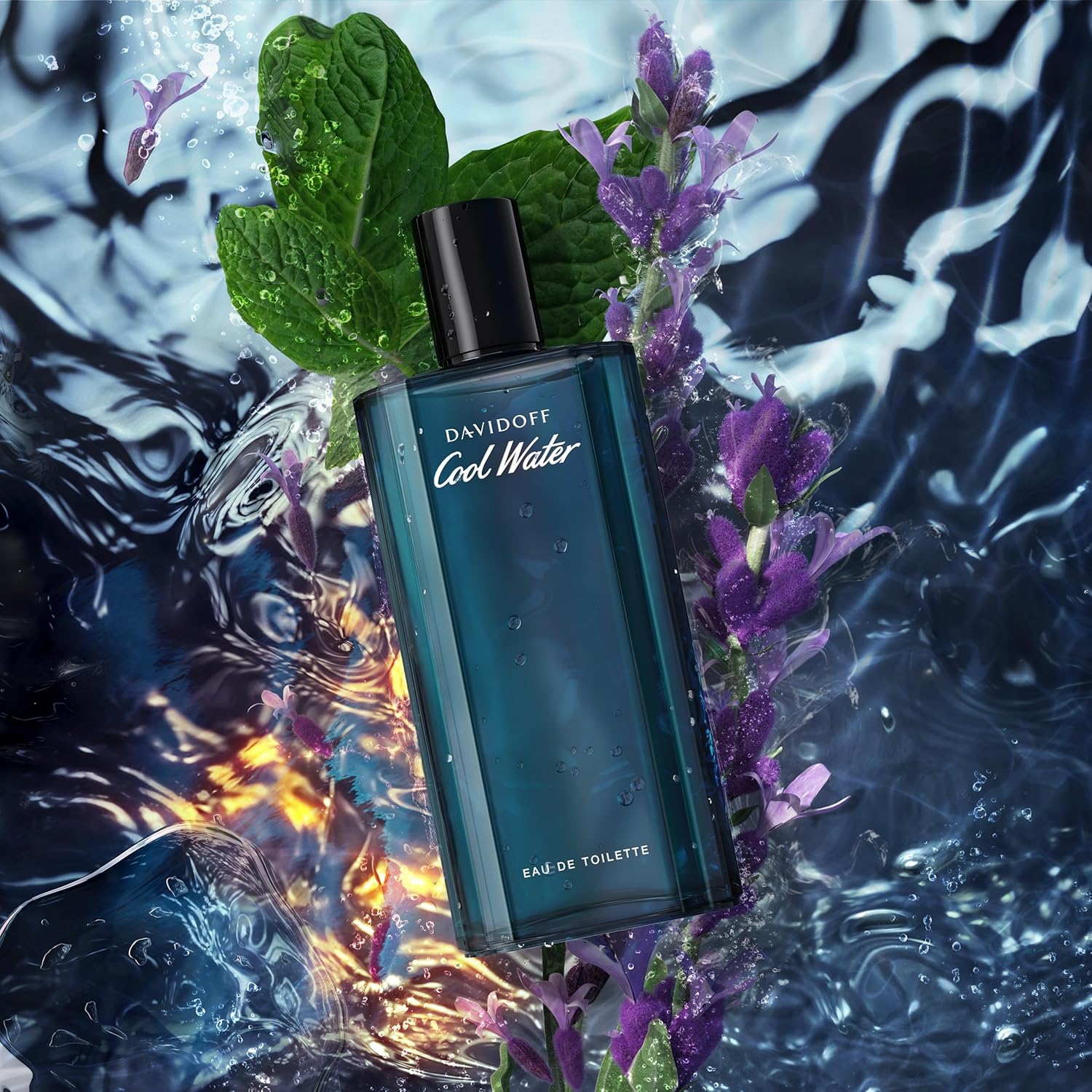 DAVIDOFF Cool Water - After Shave for Him - Aromatic Scent with Notes of Coriander, Mint, Lavender and Amber - Medium Longevity - 125 ml : Amazon.co.uk: Health & Personal Care