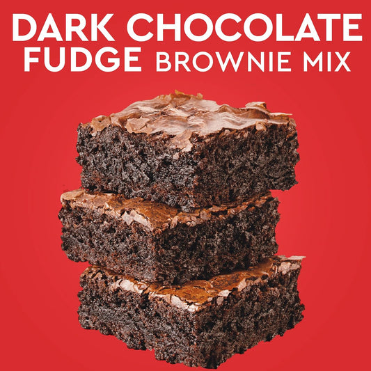 Duncan Hines Dark Chocolate Fudge Brownie Mix, 18.2 Oz