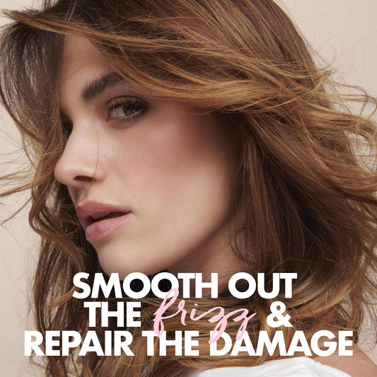 Umberto Giannini Frizz Fix Shampoo & Conditioner Duo For Dry & Damaged Hair With Vegan Keratin Bond Repair - Sulphate Free And 94% Natural 250Ml X2