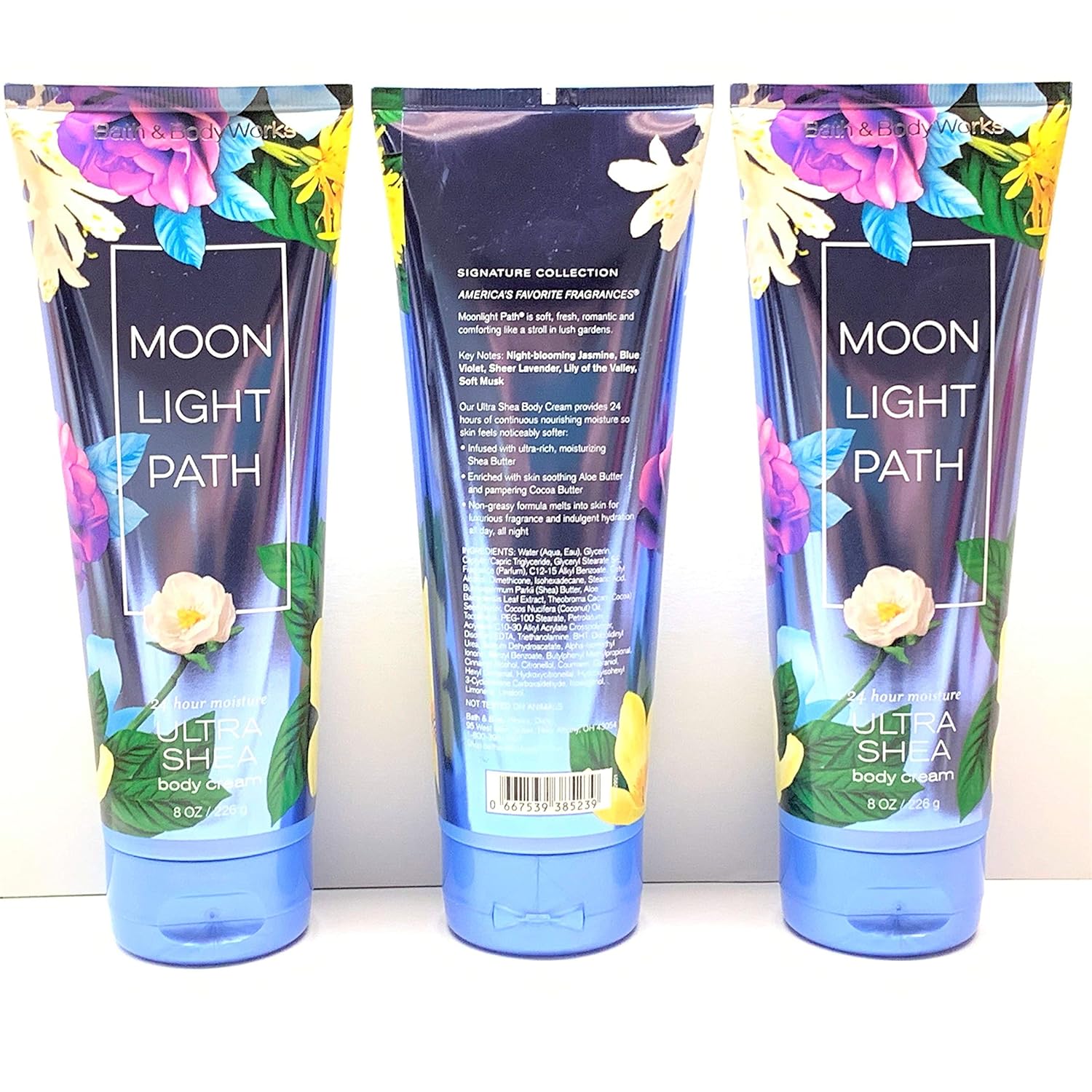 Bath Body Works Moonlight Path Ultra Shea Body Cream 8 Once Tube
