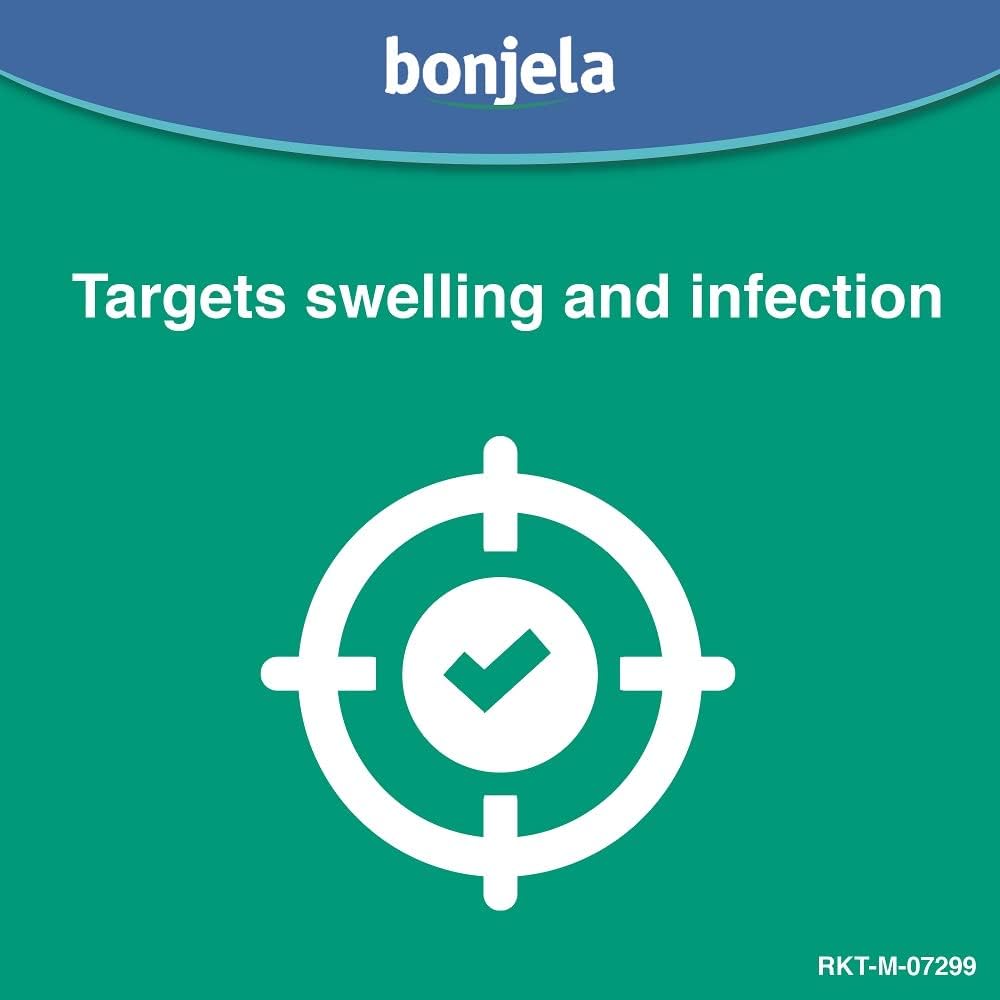 Bonjela Adult Gel 15g - Mint Oral Pain Relief For Mouth Ulcers, Cold Sores, Dentures - Fast 3-Minute Action, Fights Infections, Medication For Quick Comfort