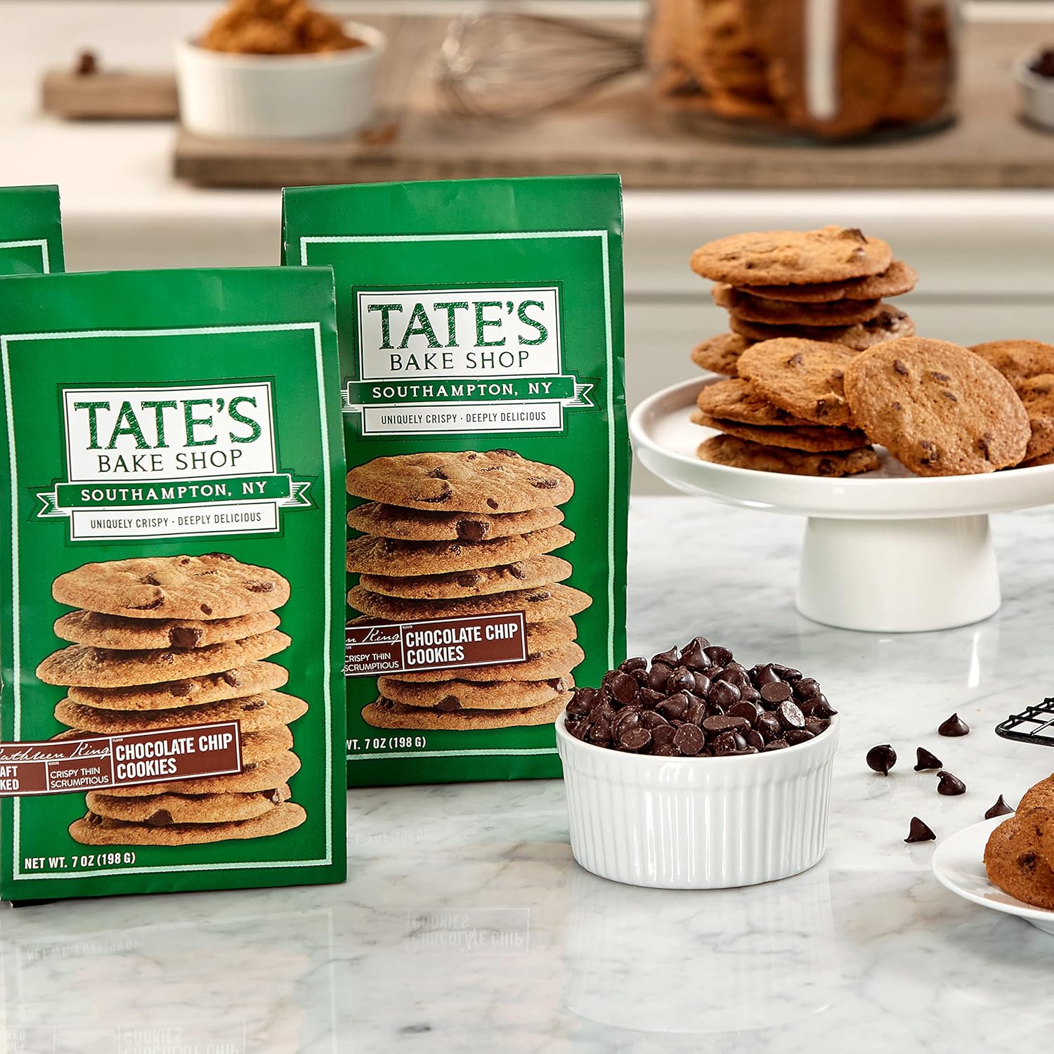 Tate'S Bake Shop Cookies, Chocolate Chip, 7 Oz