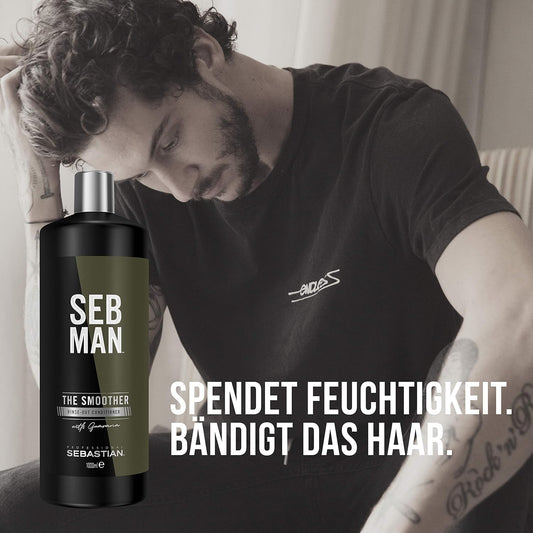 Sebastian Professional Seb Man The Smoother Rinse-Out Conditioner With Guarana 250 Ml