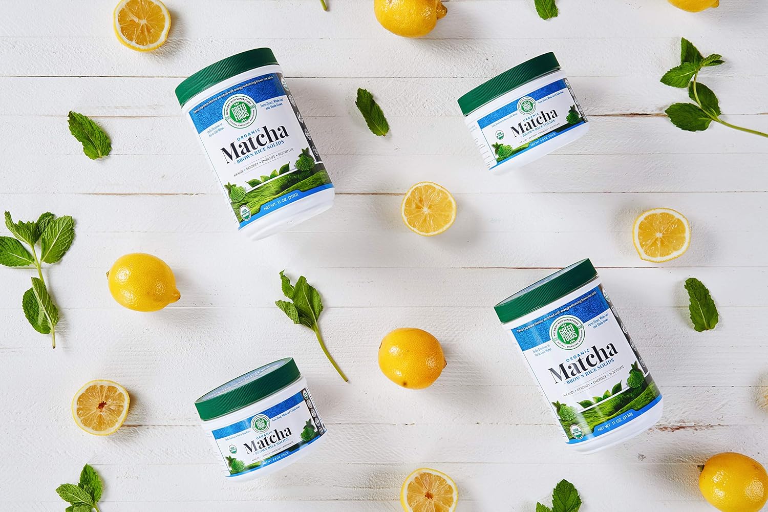 Green Foods Organic Ceremonial Grade Matcha Green Tea 11Oz - First Harvest, Farm-Direct : Grocery & Gourmet Food