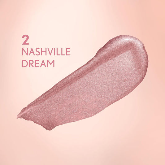 Covergirl Exhibitionist By Kelsea Ballerini Liquid Glitter Eyeshadow, Highly Pigmented, Glittery Finish, Long-Wearing, Golden Magic 3, 0.13Oz
