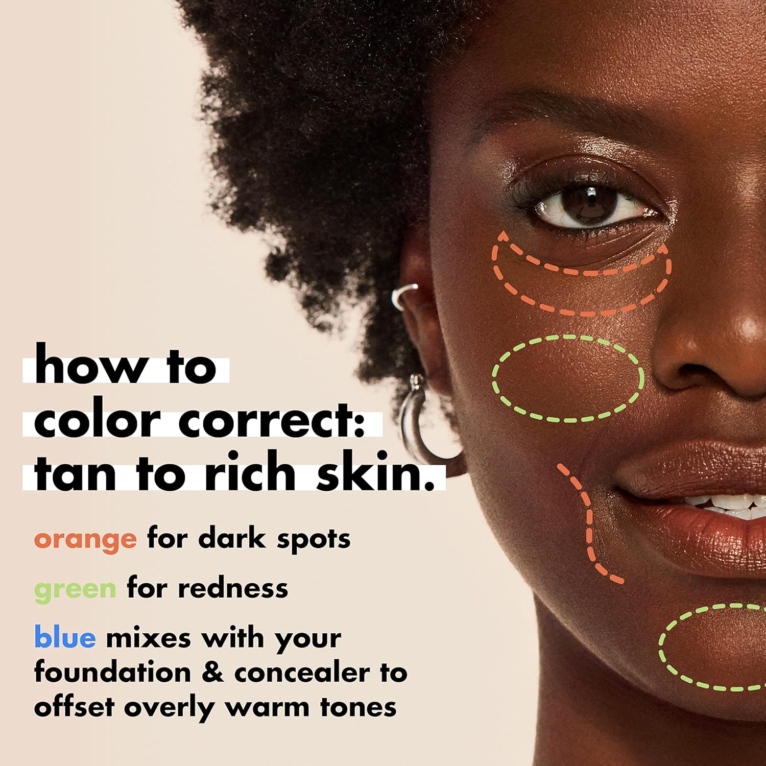 e.l.f. Camo Colour Corrector, Hydrating & Long-Lasting Colour Corrector For Camouflaging Discolouration, Dullness & Redness, Vegan & Cruelty-Free, Orange : Amazon.co.uk: Beauty