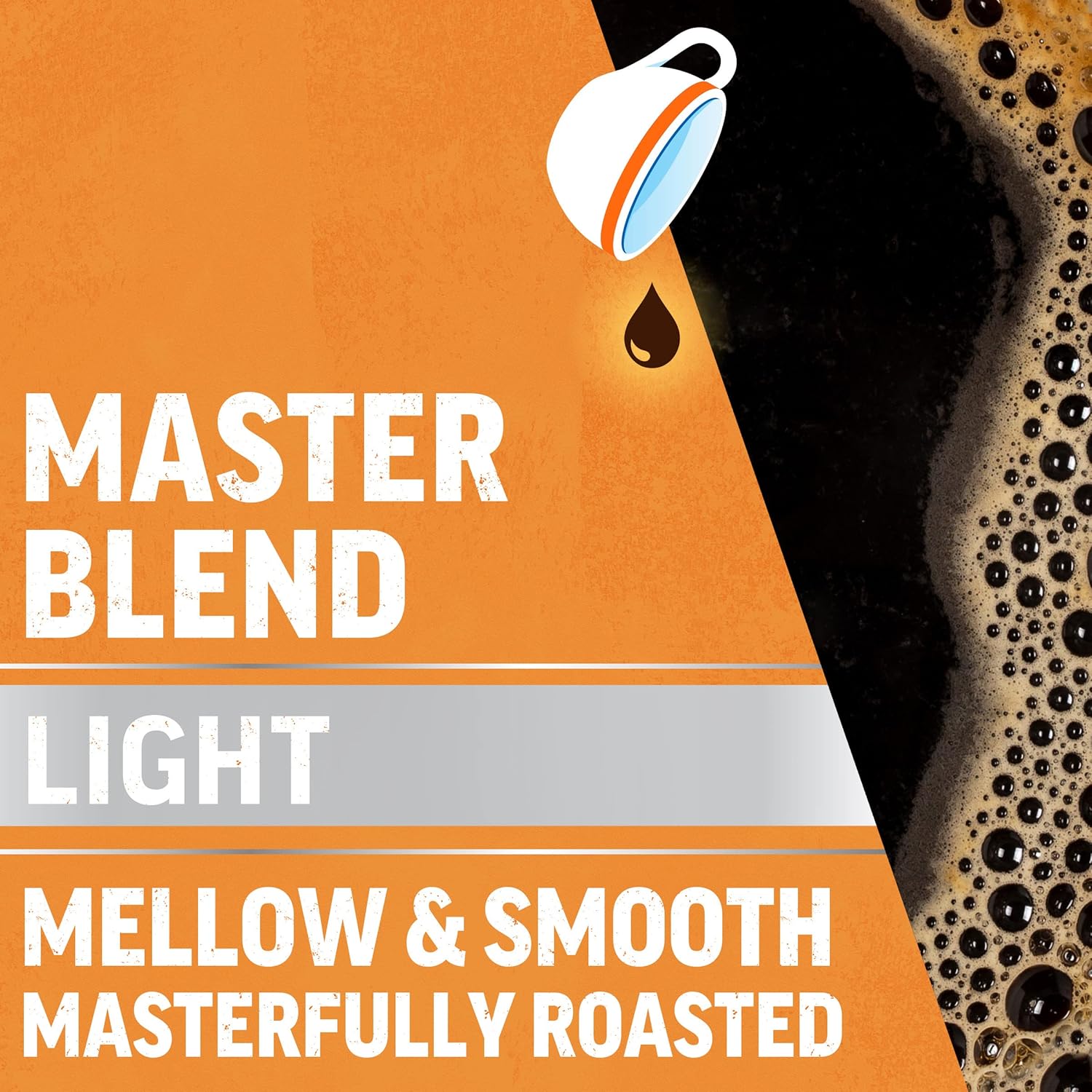 Maxwell House Master Blend Light Roast Ground Coffee (11.5 Oz Canister)
