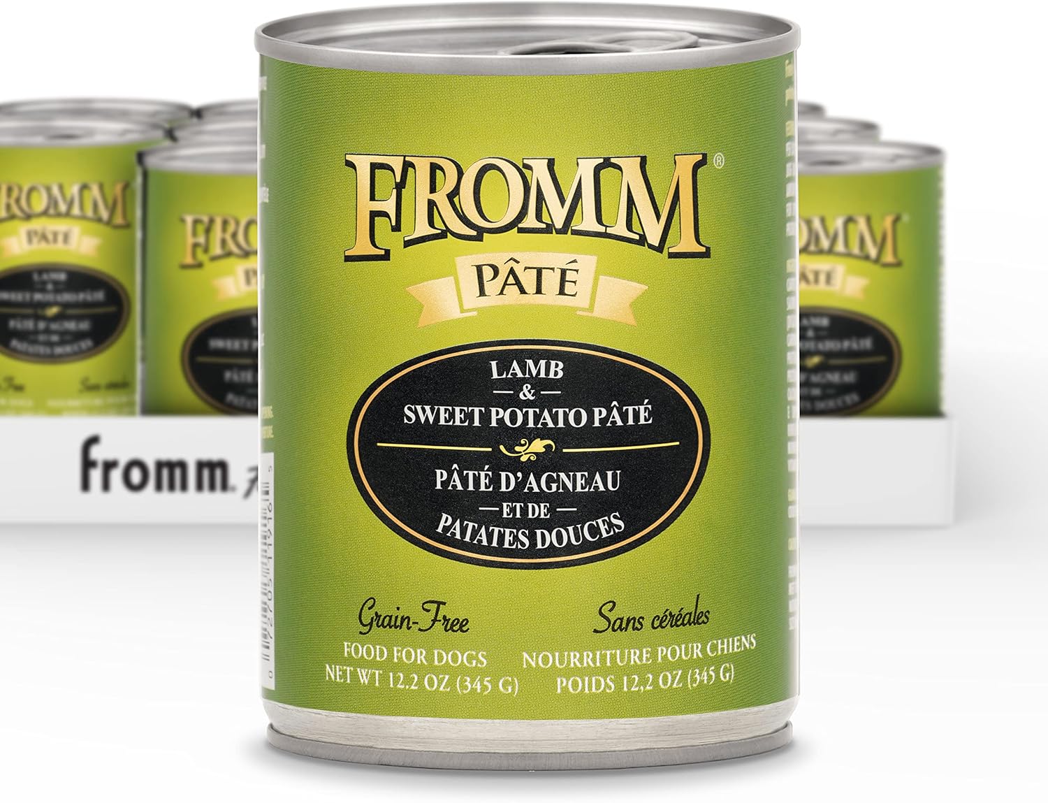 Fromm Lamb & Sweet Potato Pate Dog Food - Premium Wet Dog Food - Lamb Recipe - Case Of 12 Cans