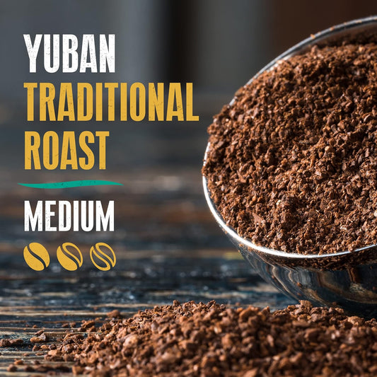 Yuban Traditional Roast Medium Roast Ground Coffee (6 ct Pack, 12 oz Canisters)