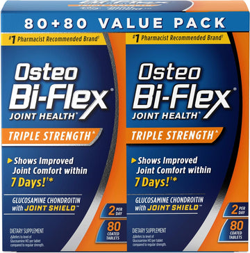 Osteo Bi-Flex Triple Strength Twin, 80 Count, 2pack