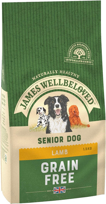 James Wellbeloved Complete Dry Senior Dog Food Lamb and Vegetables, 1.5 kg?unit401713