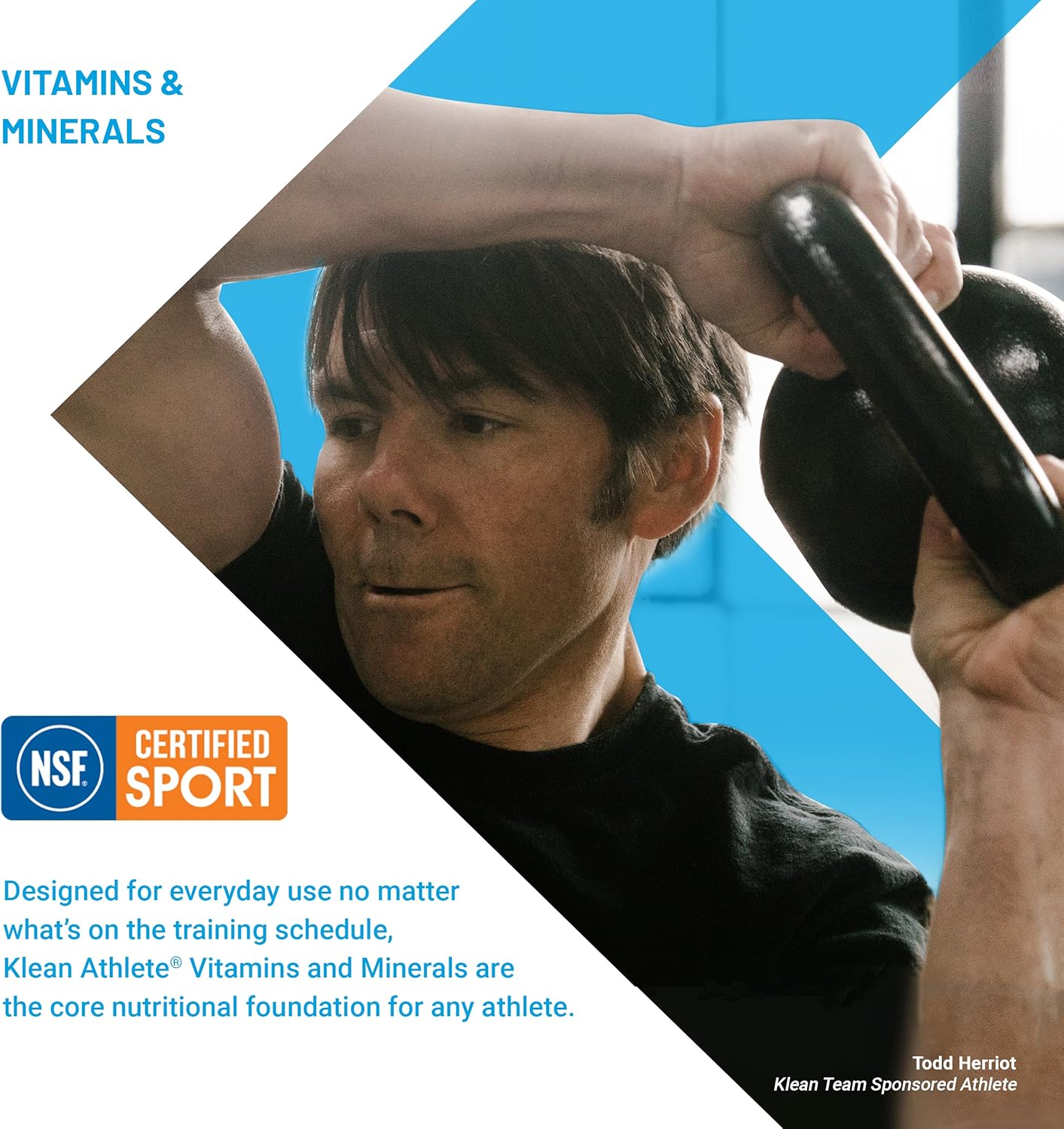 Klean Athlete Klean Multivitamin - Essential Nutrients & Antioxidants For Optimal Health - Nsf Certified For Sport - 60 Tablets : Health & Household
