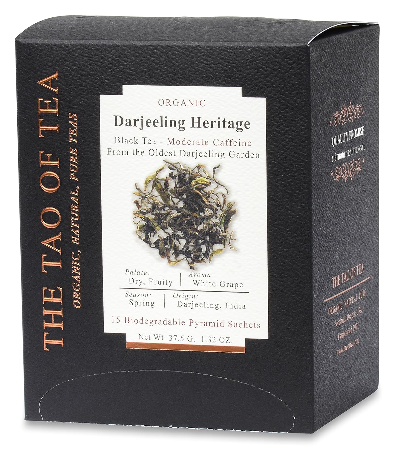 The Tao Of Tea, Darjeeling Heritage, Pyramid Sachets