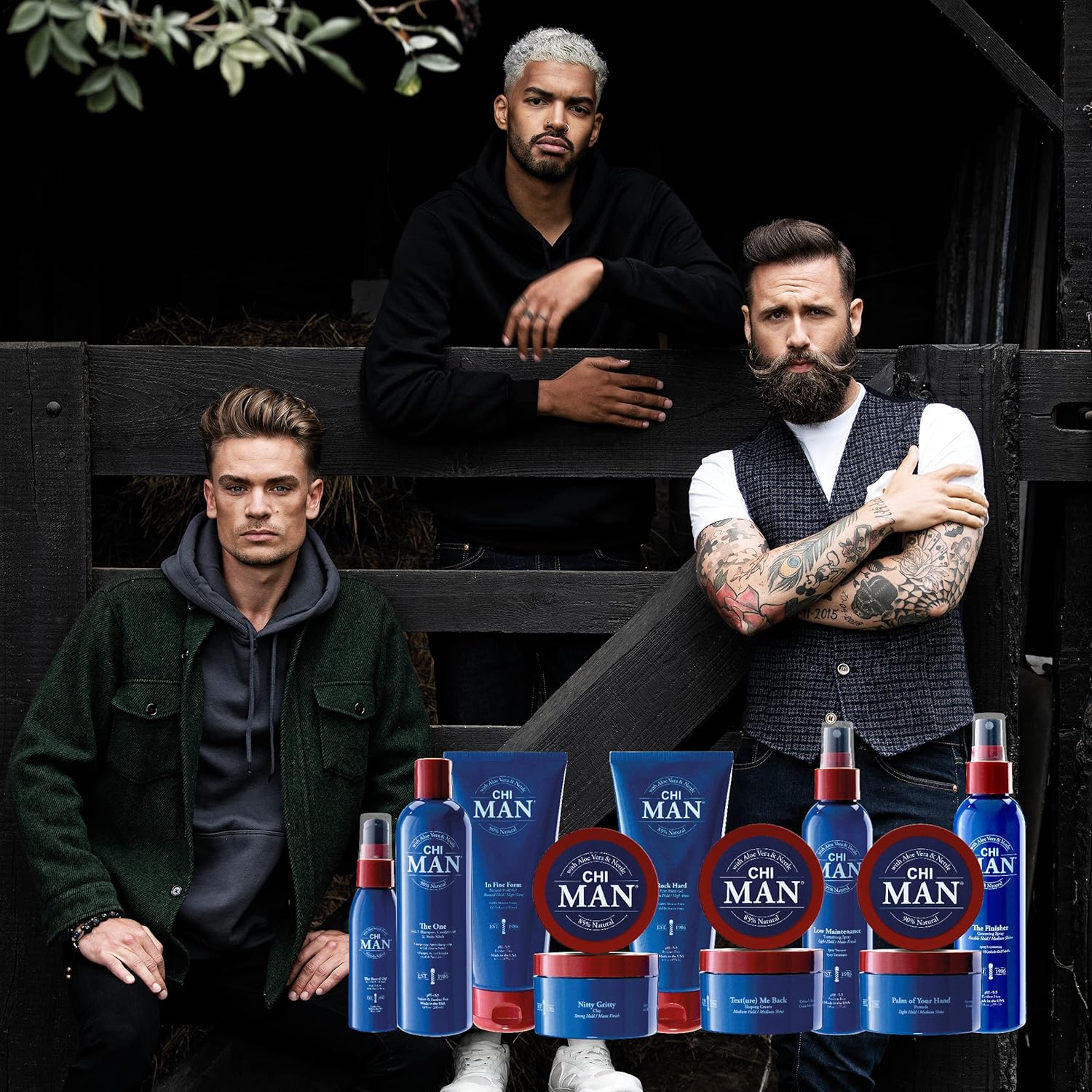 CHI Man The One 3-in-1 Shampoo, Conditioner & Body Wash, 355 ml : Amazon.co.uk: Beauty