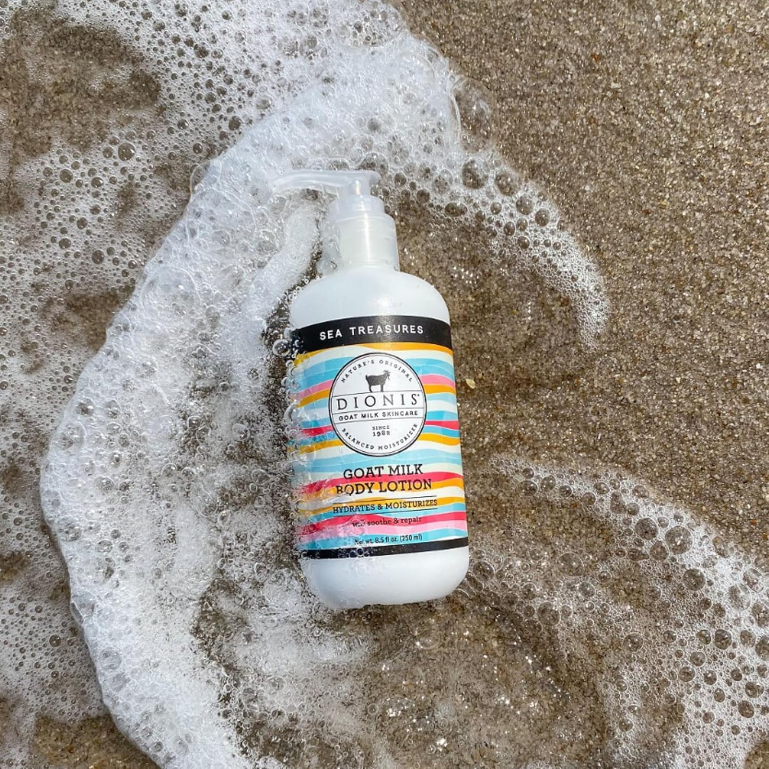 Dionis Goat Milk Skincare Scented Body Lotion And Refill Pouch Gift Set, Cruelty Free Clean & Dermatologist Tested For Dry Skin, Hydrating & Deeply Moisturizing Rich In Vitamins, Sea Treasures : Beauty & Personal Care