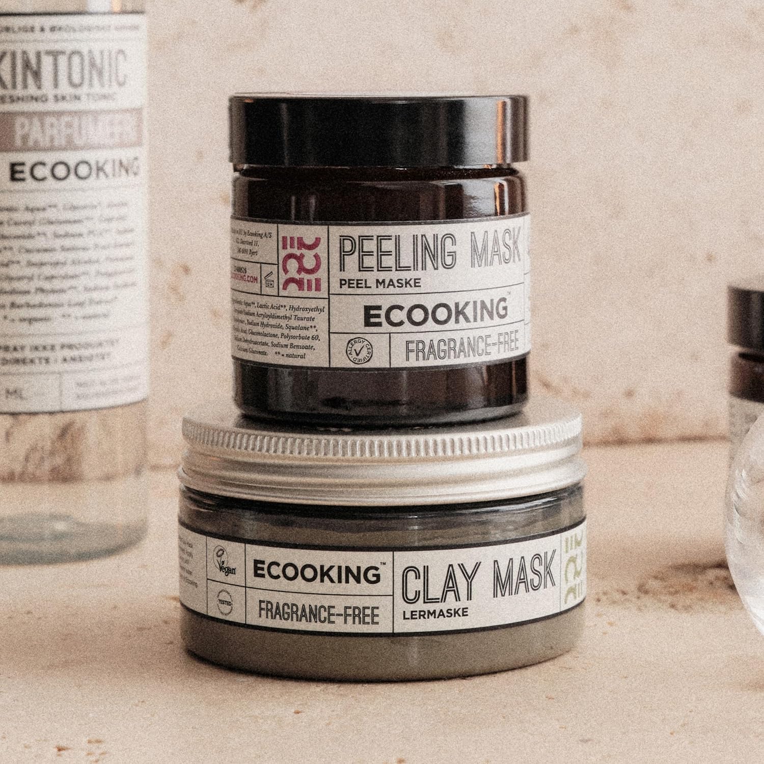 Ecooking Peeling Mask Fragrance-Free 50ml | Facial Exfoliator & Dead Skin Remover | Glycolic Acid & Lactic Acid Peeling | Use Weekly to Boost Skin Cell Production, Smooth & Firm Skin : Amazon.co.uk: Beauty