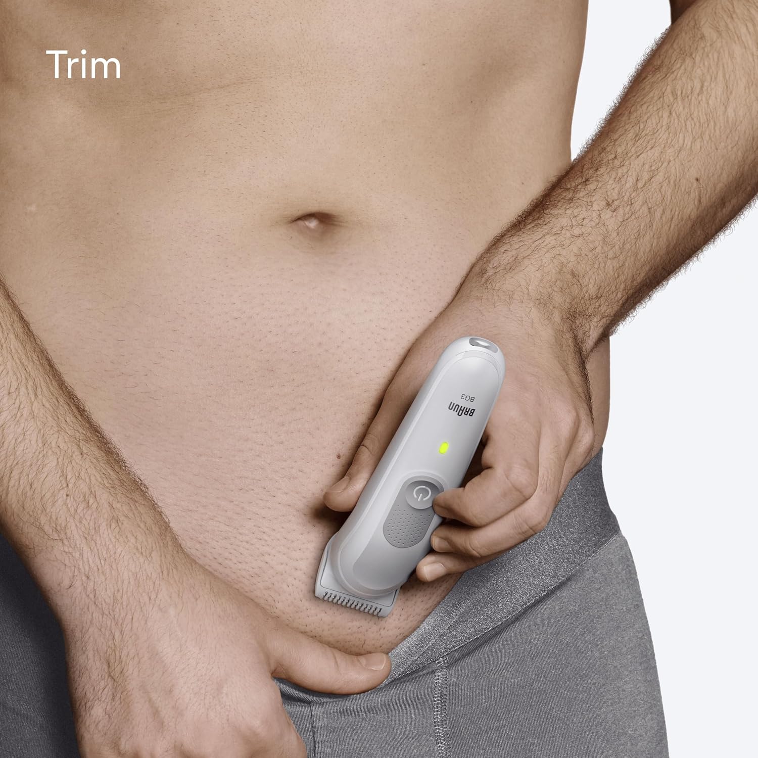 Braun Series 3 Body Groomer for Men, Pubic & Body Hair Trimmer, Waterproof Electric Ball Trimmer & Male Shaver for Sensitive Areas, SkinGuard Grooming Kit with 6 Tools, 80 Min Runtime, BG3575 Grey : Amazon.co.uk: Health & Personal Care