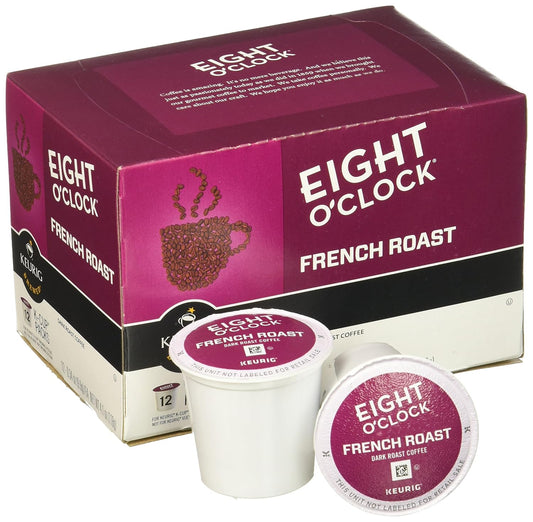 Eight O'Clock Ground Coffee, French Roast, 4.1 Ounce (Pack of 6)