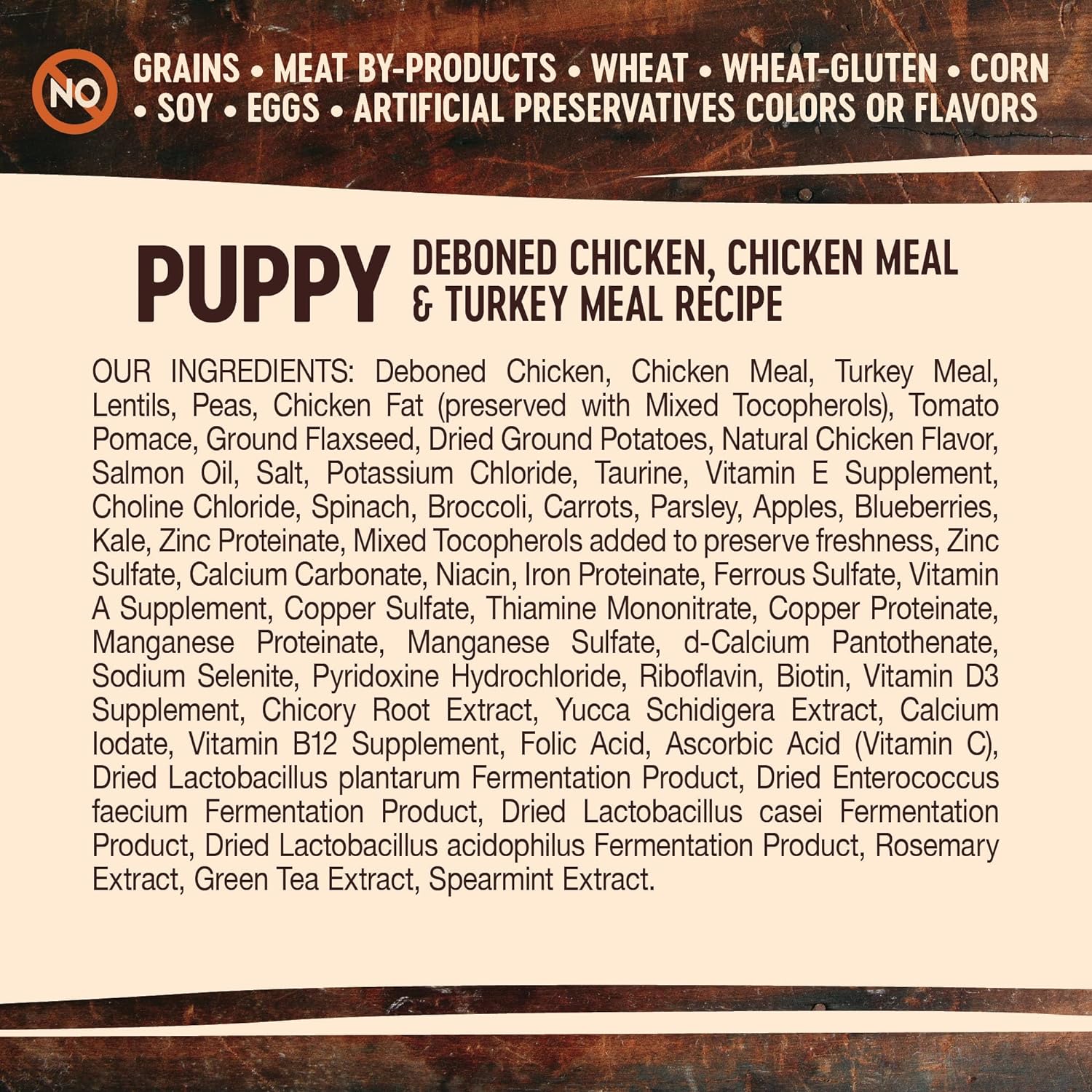 Wellness CORE Natural Dry Grain Free Puppy Food, Chicken & Turkey, 26-Pound Bag : Pet Supplies